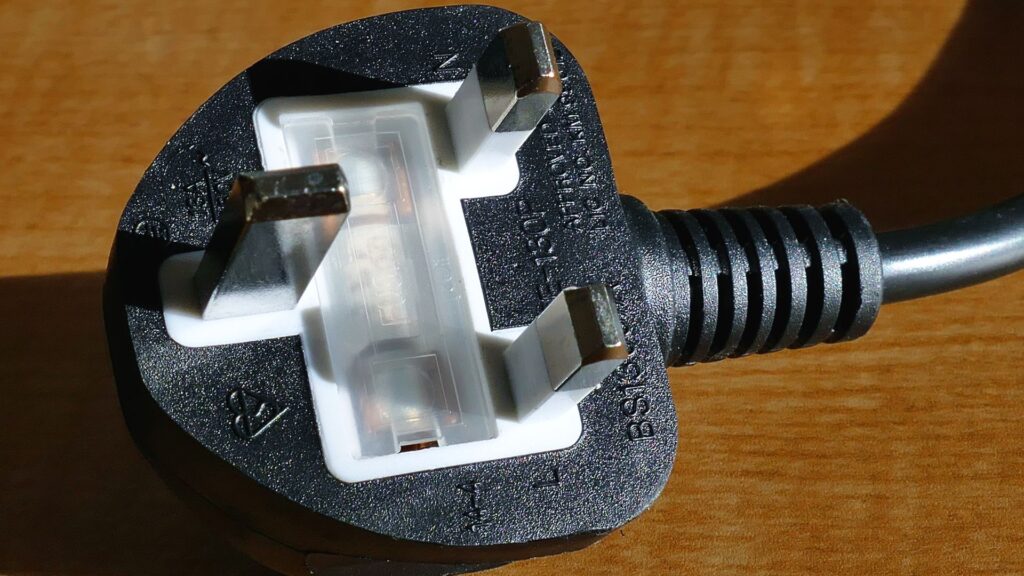PAT Testing Frequency in the UK – How Often Is Enough? 1 UK plug showing fuse and wiring — used to highlight PAT Testing frequency by Budget PAT Testing